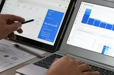 Marketing analytics dashboard